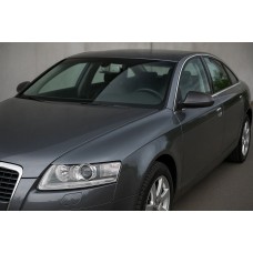 Накладки на Зеркала 2006-2008 (2 шт., Карбон) для Ауди A6 C6