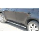 Бічні труби для стандартної бази (2 шт, нерж) для Toyota Rav 4 2006-2013 рр