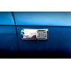 Решітка на повторювач `Прямокутник` (2 шт, ABS) для Ауди A3 2003-2012 рр