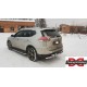 Бокові пороги Premium (2 шт., нерж.) Ø60 для Nissan X-trail T32 / Rogue 2014-2021 рр