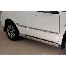 Бічні труби (2 шт., нерж) для Chery Tiggo 3 2005- рр