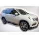 Бічні труби (2 шт., нерж) для Honda Pilot 2015-2022 рр