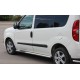 Бічні труби (2 шт., нерж) 60 мм, коротка база для Opel Combo 2012-2018 рр