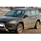Бічні труби (2 шт., нерж) для Skoda Yeti 2009-2017 рр