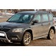 Боковые трубы (2 шт., нержавейка) для Skoda Yeti 2009-2017 гг