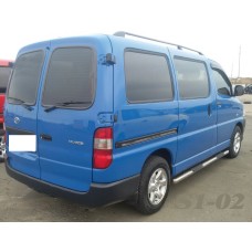 Бічні труби (2 шт., нерж) для Toyota HiAce