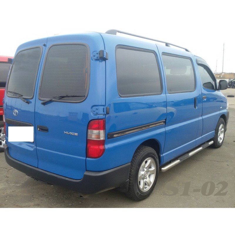 Бічні труби (2 шт., нерж) для Toyota HiAce