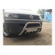 Кенгурятник WT003-4 (нерж) 60 мм, без напису для Volkswagen T6