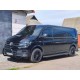 Кенгурятник WT003-4 (нерж) 60 мм, з написом для Volkswagen T6