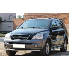 Передній захист ST008 (нерж) для Kia Sorento I BL 2002-2009 рр