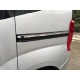 Молдинг під двері зрушення (2 шт, нерж.) Carmos - Турецька сталь для Citroen Nemo