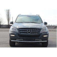 Передній захист ST008 (нерж) для Mercedes ML W164
