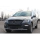 Передній захист ST008 (нерж) для Mercedes ML W164