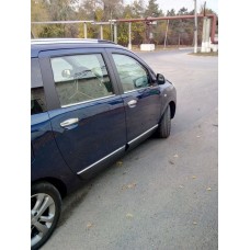 Накладки на ручки (4 шт., нерж.) Carmos - Турецька сталь для Dacia Lodgy 2012-2022 рр