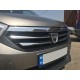 Накладки на решітку (4 шт, нерж.) для Dacia Lodgy 2012-2022 рр Накладки на решітку (4 шт, нерж.) для Dacia Lodgy 2012-2022 рр