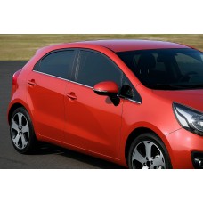 Окантовка вікон (нерж.) для Kia Rio 2012-2017 рр