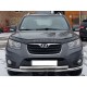 Передній захист ST014 (нерж.) d60/42 для Hyundai Santa Fe 2 2006-2012 рр