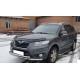 Передній захист ST014 (нерж.) d60/42 для Hyundai Santa Fe 2 2006-2012 рр