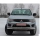 Передняя защита ST014 (нерж.) d60/60 для Mitsubishi L200 2006-2015 гг