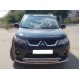 Передняя защита ST014 (нержавейка) d60/42 для Mitsubishi Outlander 2006-2012 гг