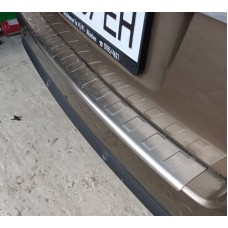 Накладка на задний бампер OmsaLine (нерж.) для Opel Zafira B 2005-2011 гг
