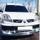 Передній захист ST014 (нерж.) d60/60 для Renault Kangoo 1998-2008 рр