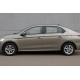 Окантовка вікон (нерж) 6 шт, Carmos (з квартиркою) для Peugeot 301 2012- рр