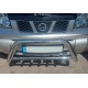 Кенгурятник QT006 (нерж.) для Nissan X-trail T30 2002-2007рр