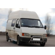 Кенгурятник WT003 (нерж) для Ford Transit 1991-2000 гг