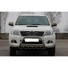 Кенгурятник WT003 (нерж) для Toyota Hilux 2006-2015 рр