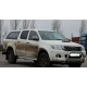 Кенгурятник WT003 (нерж) для Toyota Hilux 2006-2015 рр