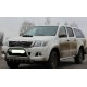 Кенгурятник WT003 (нерж) для Toyota Hilux 2006-2015 рр