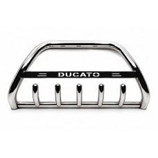 Кенгурятник WT004 (нерж) для Fiat Ducato 1995-2006 рр
