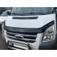 Кенгурятник WT004 (нерж) для Ford Transit 2000-2014 рр