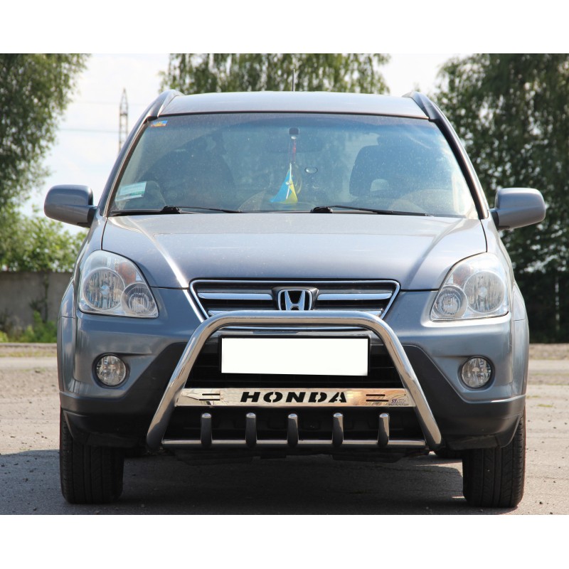 Кенгурятник WT004 (нерж) для Honda CRV 2001-2006 рр