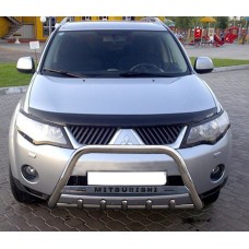 Кенгурятник WT004 (нерж) для Mitsubishi Outlander 2006-2012 рр