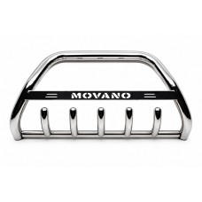 Кенгурятник WT004 Нержавейка для Opel Movano 2004-2010 гг