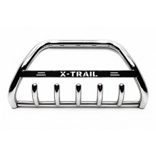 Кенгурятник WT004 (нерж) для Nissan X-trail T30 2002-2007 рр