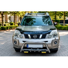 Кенгурятник WT004 (нерж) для Nissan X-trail T31 2007-2014 рр