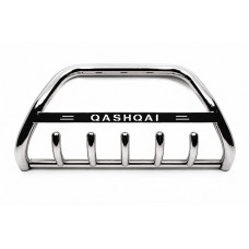 Кенгурятник WT004 Нержавейка для Nissan Qashqai 2014-2021 гг