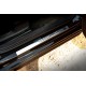 Накладки на пороги OmsaLine тип 1 (4 шт, нерж) для Volkswagen Passat B7 2012-2015рр