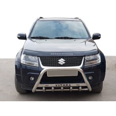 Кенгурятник WT004 Нержавейка для Suzuki Grand Vitara 2005-2017 гг
