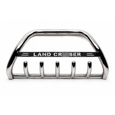 Кенгурятник WT004 (нерж) для Toyota Land Cruiser 200 2007-2021 рр