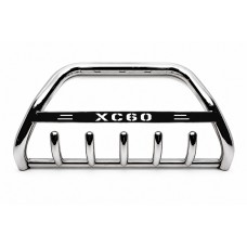 Кенгурятник WT004 Нержавейка для Volvo XC60 2009-2017 гг