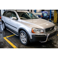 Кенгурятник WT004 (нерж) для Volvo XC90 2002-2014 рр