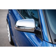 Накладки на дзеркала 2004-2008 (2 шт., нерж) для Ауди A6 C6 рр