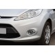 Накладки на противотуманные фары (2 шт, пластик) для Ford Fiesta 2008-2017 гг