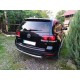 Задній захист AK002 (2 шт., нерж) для Volkswagen Touareg 2002-2010 рр