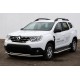 Передній захист F3-10 (нерж.) для Renault Duster 2018-2024 рр