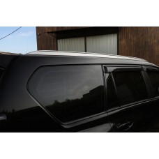 Рейлінги Lexus-дизайн (2 шт, сірі) для Toyota Land Cruiser Prado 150